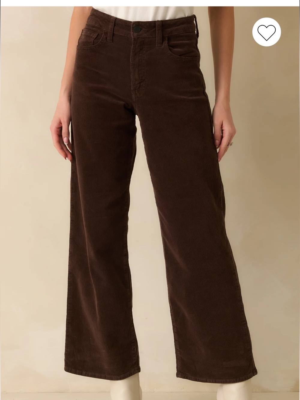 Just Black Brown Corduroy Pants